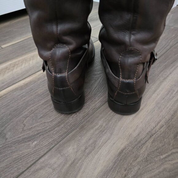 Alberto Fermani Boots Size 37 Dark Brown - Picture 4 of 4